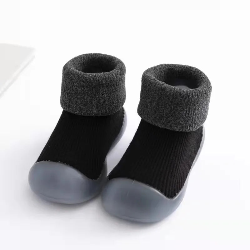 Toddler Sock Shoes | Non-Slip, Warm, Easy On