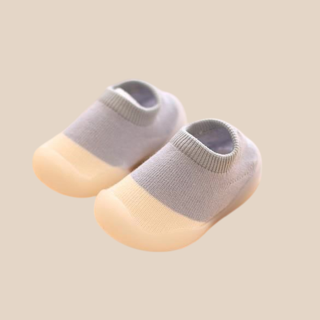 Baby First Steps Shoes | Flexible Sole, Breathable Cotton
