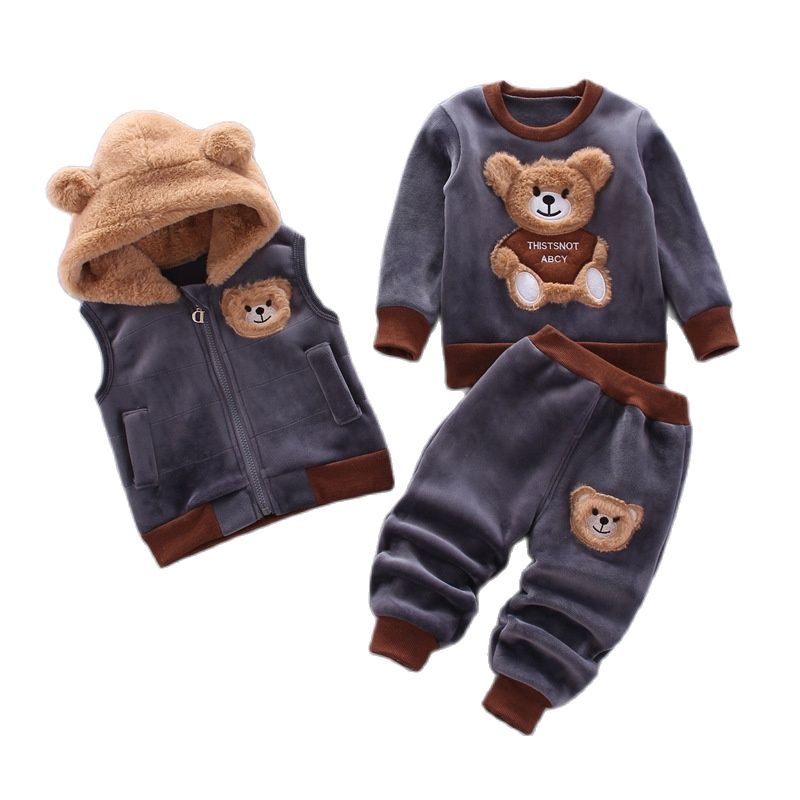 Kids' Winter Clothing Set | Thick Fleece for Cold Days