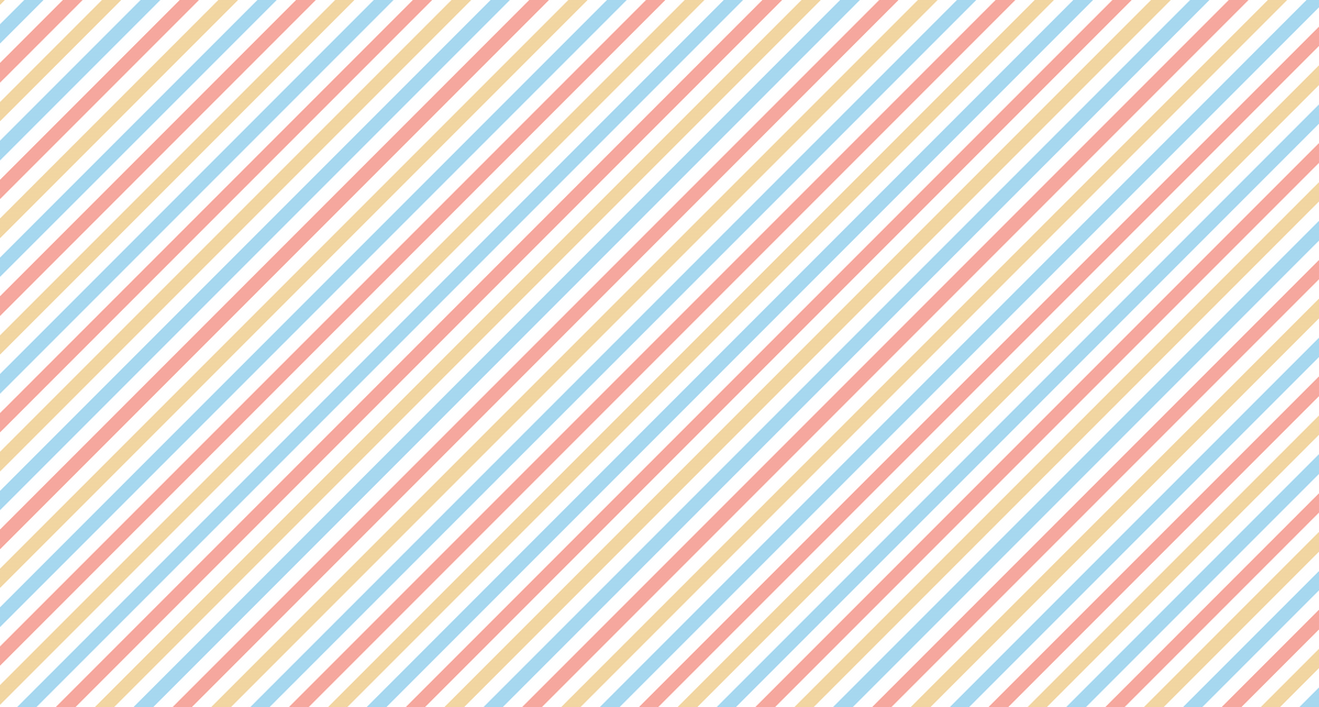 Pastel Diagonal Stripe Wall Mural