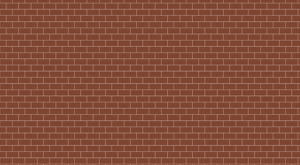 Warm Red Brick Wall Mural