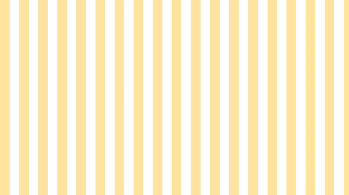 Soft Yellow Stripes Wall Mural
