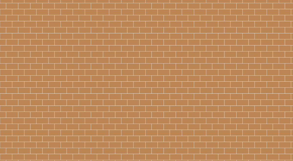 Terracotta Brick Wall Mural