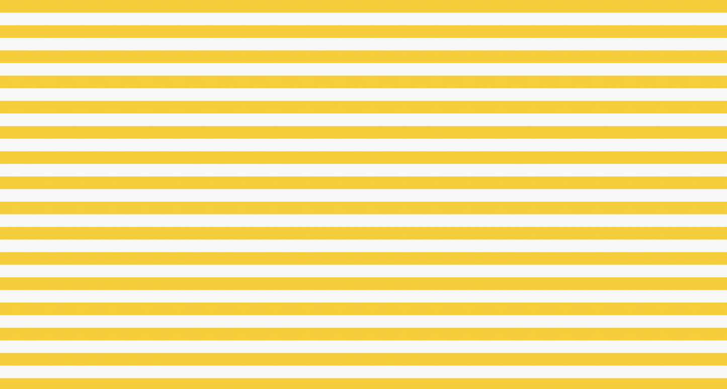 Kids-Mundo flat artwork of even horizontal yellow and white stripes across the full width