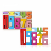 Math Stacking Blocks for Toddlers | Eco-Friendly Learning Toy with Colorful Design