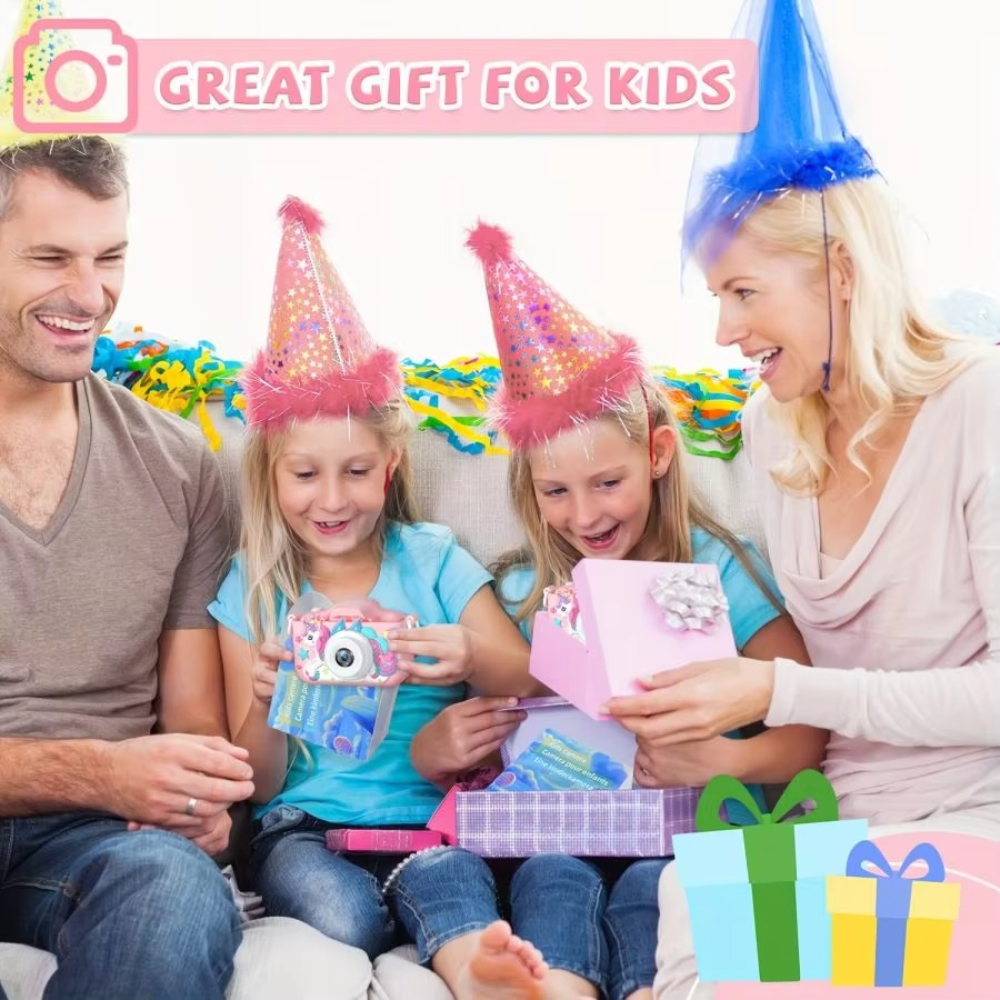 Unicorn Kids Camera | HD Photos, 32GB Storage