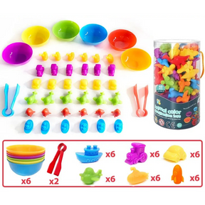 Montessori Sorting Game | Develops Fine Motor Skills