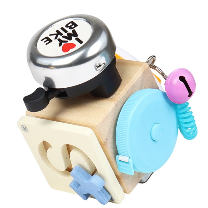 Busy Cube Toy for Motor Skills | Engaging Montessori Learning Tool