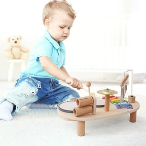 Wooden Musical Toy Set | Engaging Sound Exploration for Toddlers