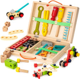 Wooden Tool Box for Kids | Hands-On Learning and Creativity