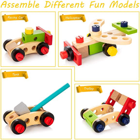 Wooden Tool Box for Kids | Hands-On Learning and Creativity