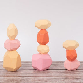 Wooden Montessori Block Set | Stimulate Motor Skills and Creativity