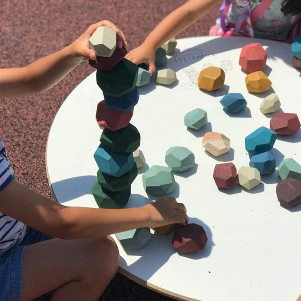 Wooden Montessori Block Set | Stimulate Motor Skills and Creativity
