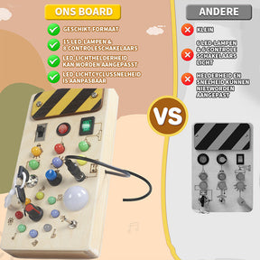 Toddler Learning Development Panel | Interactive Motor Skills Toy