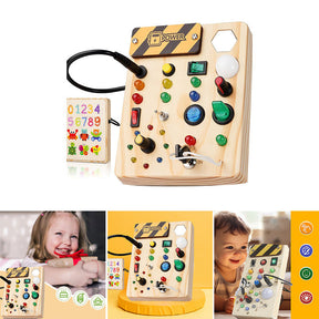 Toddler Learning Development Panel | Interactive Motor Skills Toy