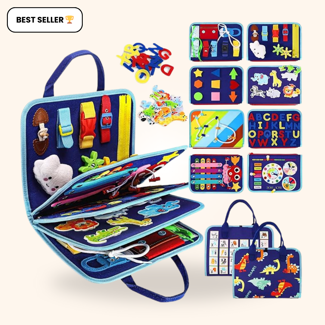 Montessori Busy Board | Engaging Educational Play for Kids