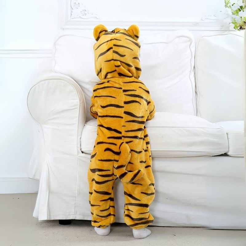 Animal-Themed Baby Romper | Soft, Comfortable, Easy Diaper Changes