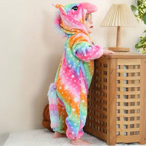Animal-Themed Baby Romper | Soft, Comfortable, Easy Diaper Changes