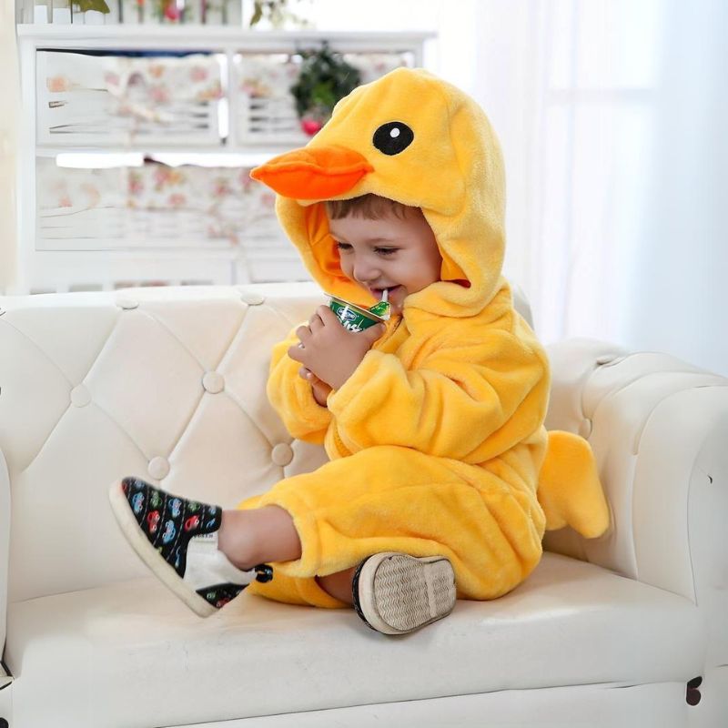 Animal-Themed Baby Romper | Soft, Comfortable, Easy Diaper Changes