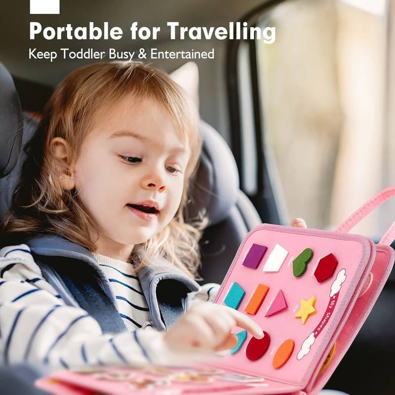 Montessori Activity Cube | Engaging Hands-On Learning Toy