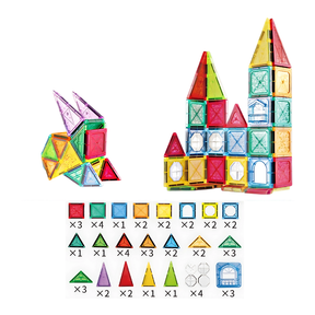 Magnetic Building Blocks Set | Stimulates Creativity and Learning