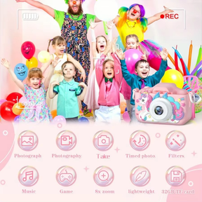 Unicorn Kids Camera | HD Photos, 32GB Storage