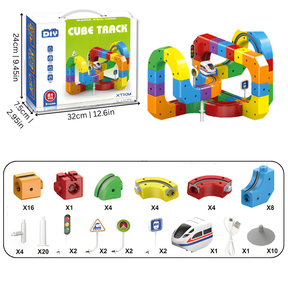 Creative Racing Track Set | Stimulates Skills and Endless Fun