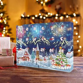 Metal Advent Calendar Puzzles | 24-Day Fun Countdown Challenge