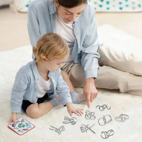 Metal Advent Calendar Puzzles | 24-Day Fun Countdown Challenge