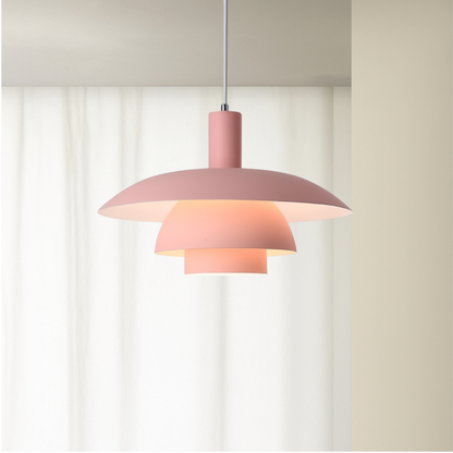 Danish Pendant Light | Scandinavian Elegance with LED Glow
