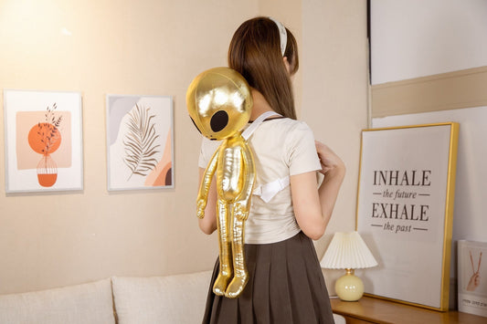 Alien Plush Backpack Toy | Soft, Cuddly Companion for Kids