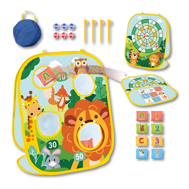 3-in-1 Bean Bag Toss Game | Fun Indoor and Outdoor Play