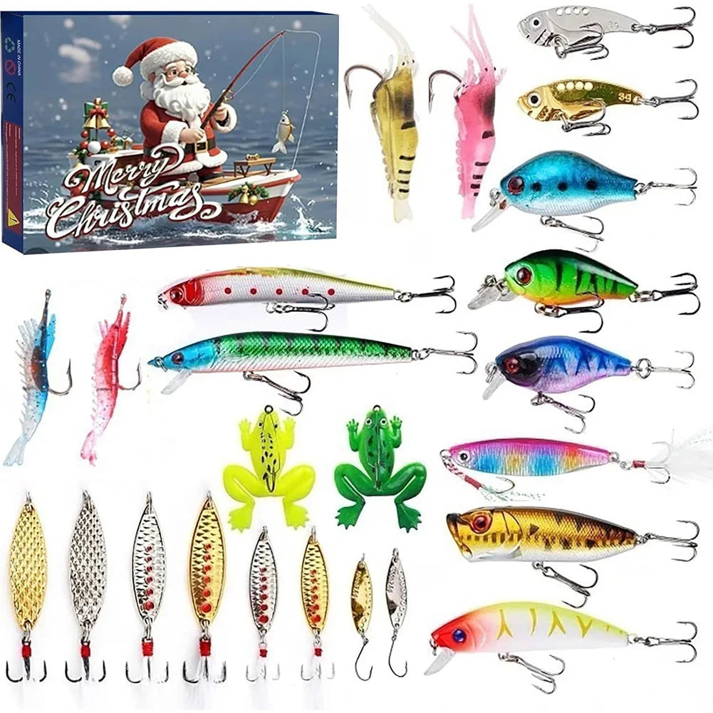 Fishing Advent Calendar | 24 Unique Lures for Anglers