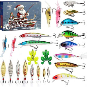 Fishing Advent Calendar | 24 Unique Lures for Anglers