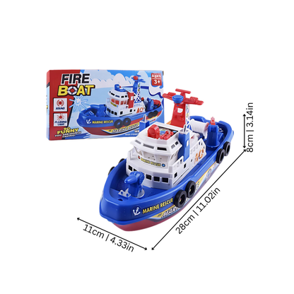 Rescue Boat Toy for Kids | Flashing Lights and Fun Sounds