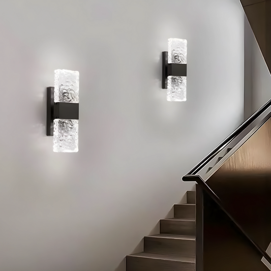 Crystal LED Wall Lamp | Elegant Modern Home Illumination