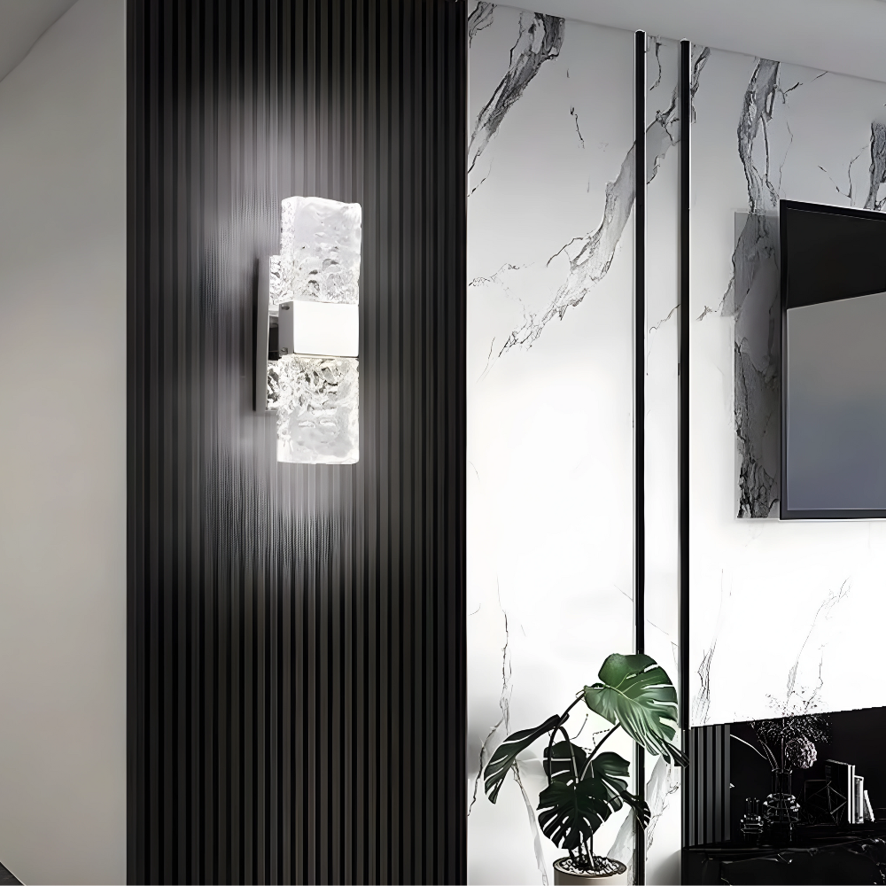 Crystal LED Wall Lamp | Elegant Modern Home Illumination