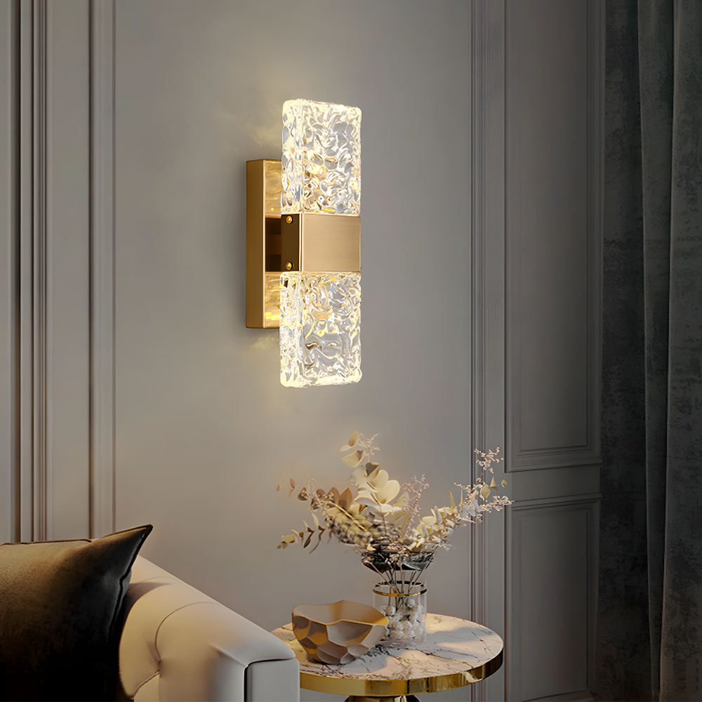 Crystal LED Wall Lamp | Elegant Modern Home Illumination