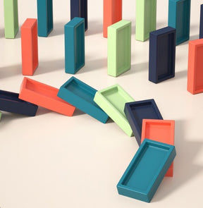 Automatic Domino Train Set | Fun and Safe Learning Toy