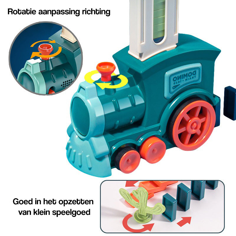 Automatic Domino Train Set | Fun and Safe Learning Toy
