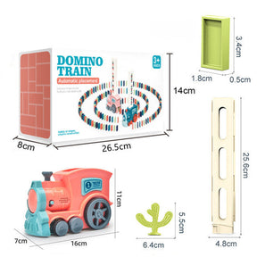 Automatic Domino Train Set | Fun and Safe Learning Toy
