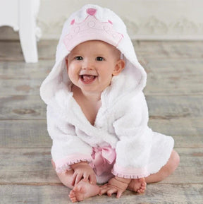 Baby Bathrobe for Toddlers | Soft Absorbent Cotton with Animal Design