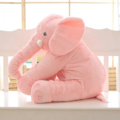 Plush Elephant Cuddle Pillow | Soft & Safe Snuggling Companion