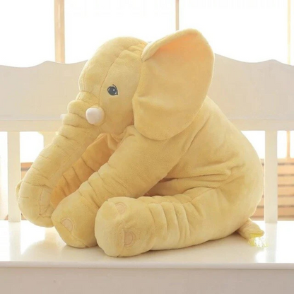 Plush Elephant Cuddle Pillow | Soft & Safe Snuggling Companion