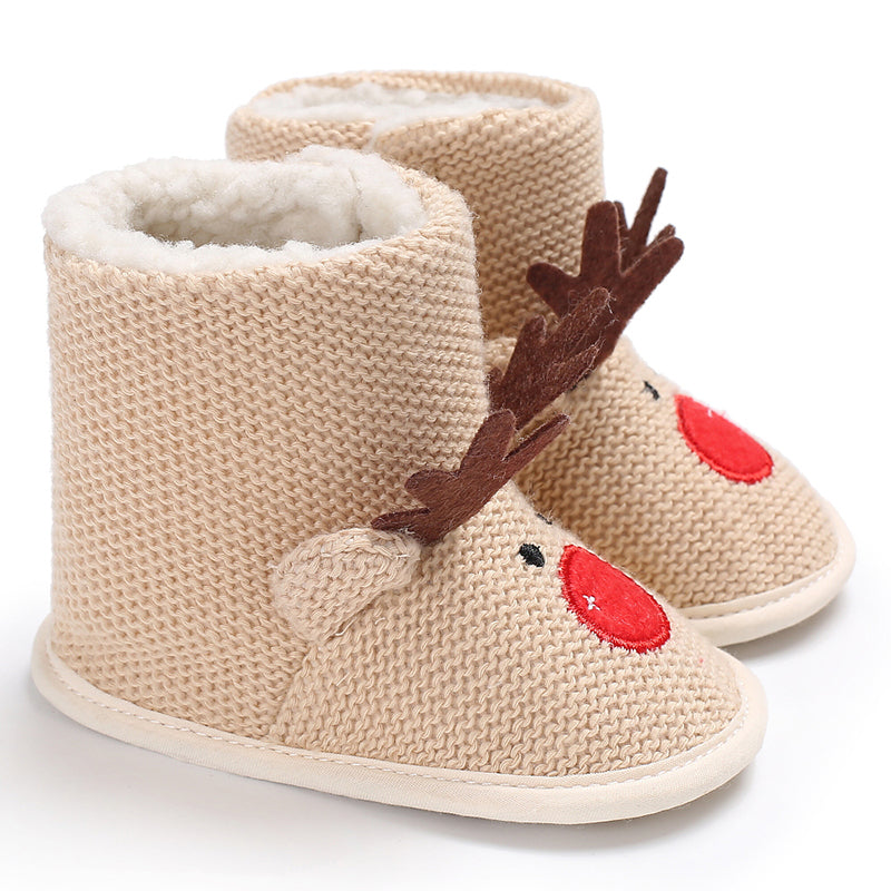 Non-Slip Baby Slippers | Cozy Cotton for Winter