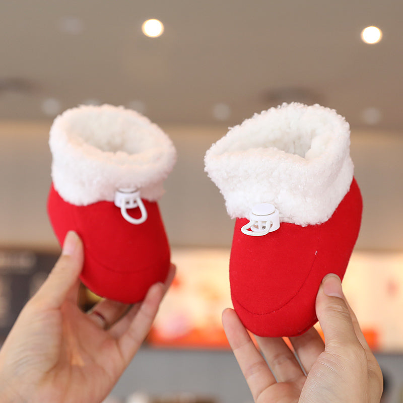 Non-Slip Baby Slippers | Cozy Cotton for Winter