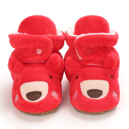 Non-Slip Baby Slippers | Cozy Cotton for Winter