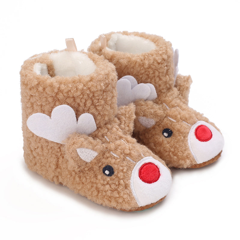 Non-Slip Baby Slippers | Cozy Cotton for Winter