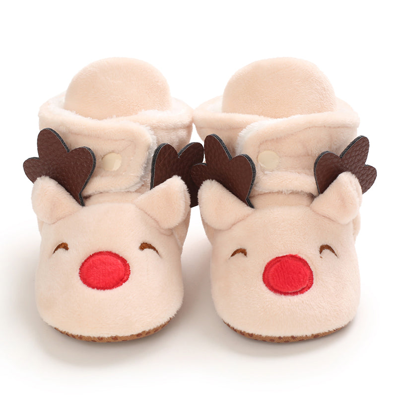 Non-Slip Baby Slippers | Cozy Cotton for Winter