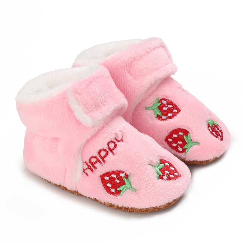 Non-Slip Baby Slippers | Cozy Cotton for Winter